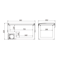 Купить Компрессорный автохолодильник Alpicool BD110 (12/24V) арт. 990260